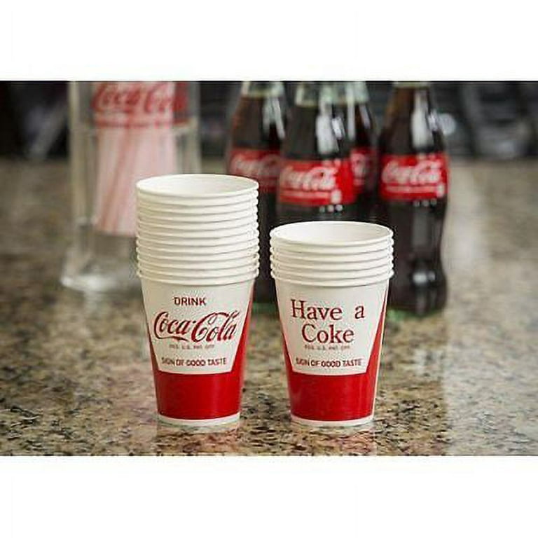 Coca Cola Paper Cups 22oz / 630ml  Coke Cups Coca Cola Vending Cups - Buy  at Drinkstuff