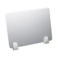 thumbnail image 5 of Zxpjkyu Clamp-on Desk Divider Office Separator Panel Portable with Noise-reducing Design White, 5 of 9