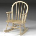 thumbnail image 2 of International Concepts – Windsor Rocker Inachevé, 2 of 2