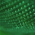 thumbnail image 1 of Ahgly Company Machine Washable Indoor Square Transitional Deep Emerald Green Area Rugs, 5' Square, 1 of 7