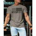 thumbnail image 2 of Gymish American Flag Workout Shirt for Men – Funny Lifting T-Shirt, Patriotic Gym Tee, Men’s Athletic Workout Apparel, 2 of 5