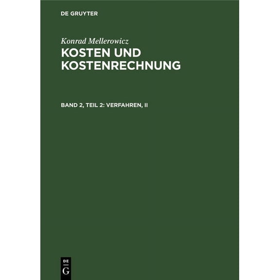 Verfahren, II, (Hardcover)