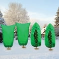 thumbnail image 2 of SCRUBIT Plant Covers Freeze Protection, Thick Winter Shrubs Frost Cloth, 40” x 47”, Green, 4-Pack, 2 of 6