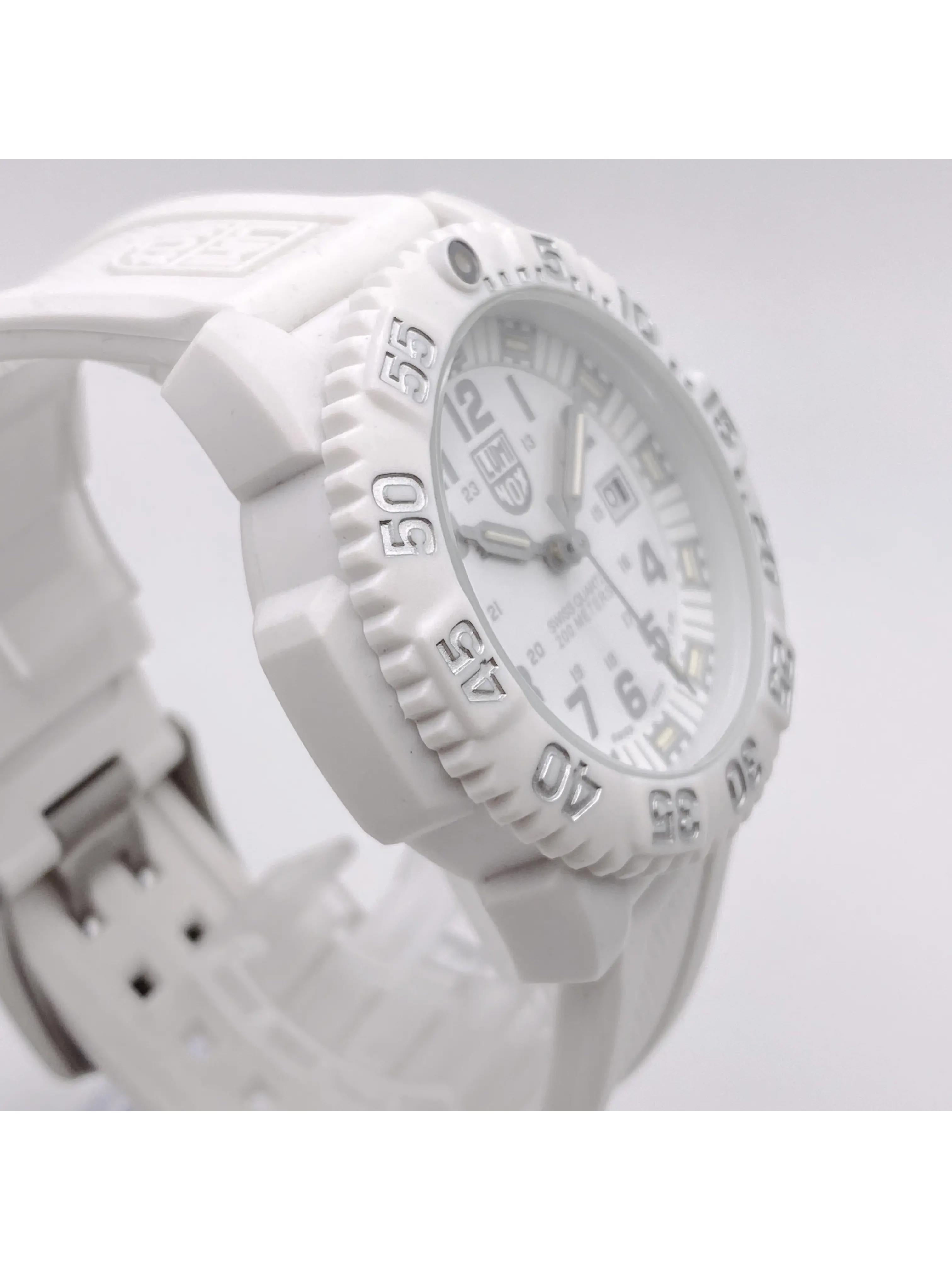 Luminox Sea Navy Seal Colormark Fiberglass White Dial Quartz Watch
