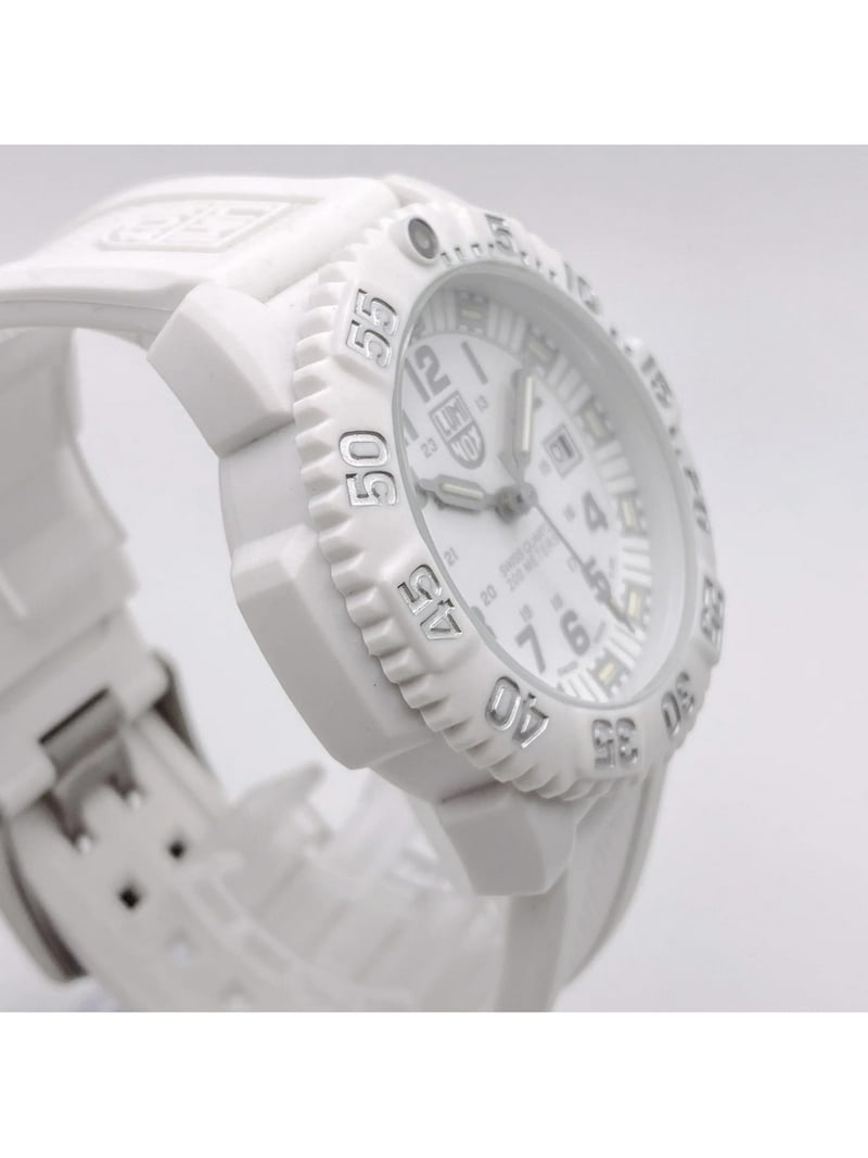 Luminox 3057.WO Men's Navy Seal Colormark White Dial White