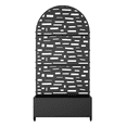 thumbnail image 2 of MAYEERTY 72"x35" Outdoor Arched Planter Box with Trellises, Metal Raise Garden Beds for Vine Climbing Plants, 2 of 9