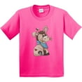thumbnail image 3 of Inktastic Western Dilly Donkey Youth T-Shirt, 3 of 5
