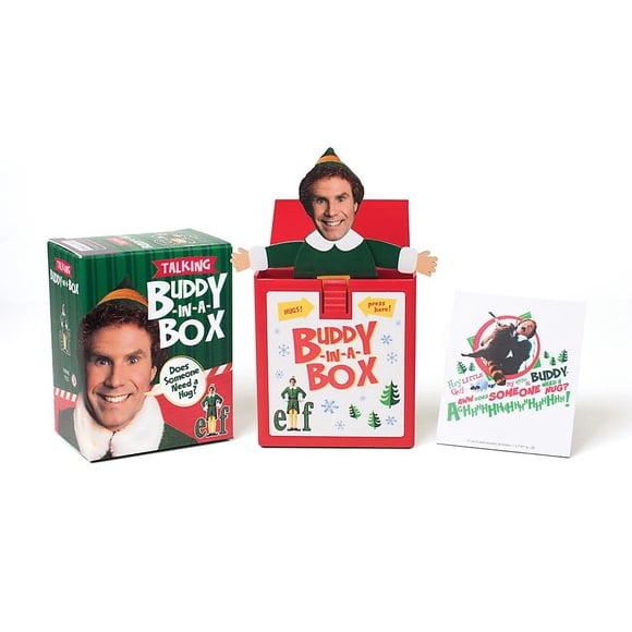 Elf Buddy-in-a-Box parlante Running Press Mini Editions