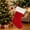 Red sock, variant on Christmas Stocking 16.1x9 Inch Red Quilted Stocking with White Cuff for Fireplace Tree Hanging Holiday Decor
