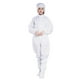 thumbnail image 2 of Ropa de aislamiento para hombres y mujeres/ropa protectora desechable de botas para adultos Unisex prevención de líquidas a prueba de po XL blanco Yotijar Trajes de overoles, 2 of 7