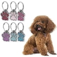 thumbnail image 4 of Placa de identificación para collar de mascota, perro o gato, multicolor, mini colgante de moda para mascotas (color aleatorio), 4 of 5
