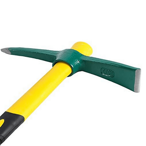 Pickaxe Mattock Hoe Heavy Duty Gardening Hand Pick, Pick Ax Hand Tool for Digging Weeding Exploration Camping