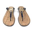 thumbnail image 2 of Michael Kors MK Charm Jelly PVC Flip Flop Sandal, Navy (10M), 2 of 5