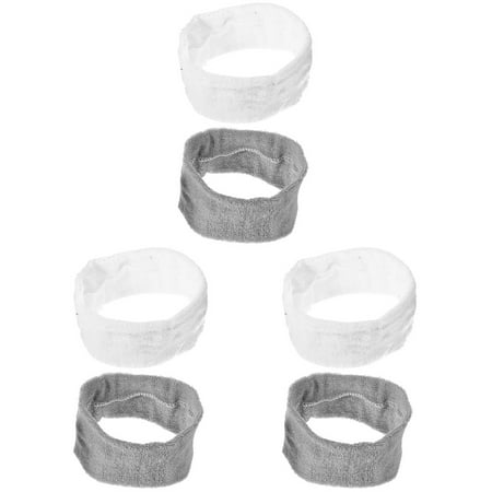 6 Pcs Hair Headbands Sweat Sports Fitness Man Yoga Outdoor Fabric