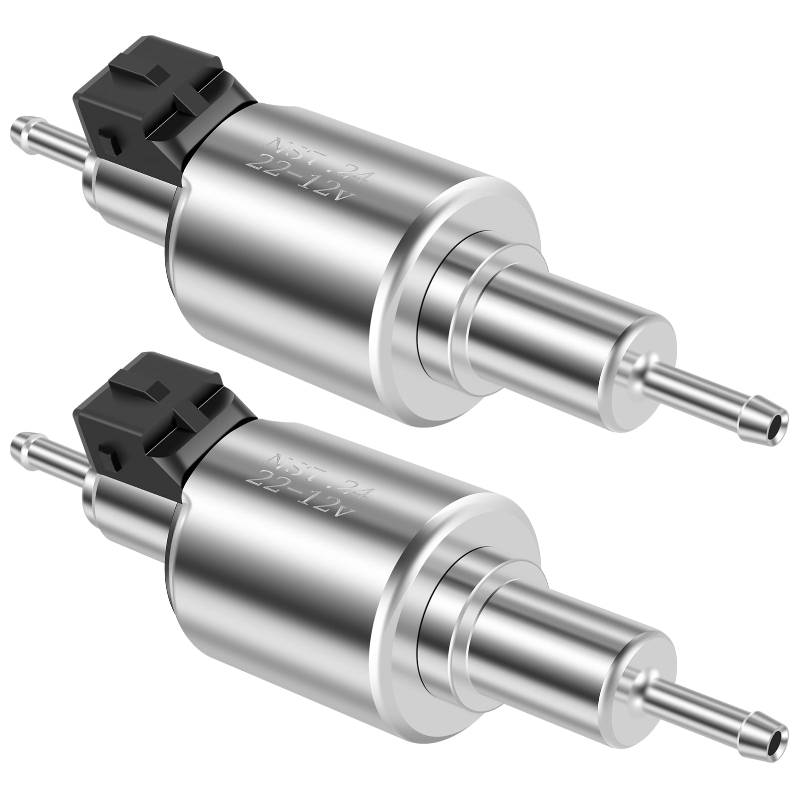 2PCS Diesel Heater Oil Fuel Pump 12V 0.74oz Quiet Gas Air Heater Electric Fuel Pump Fit for China Automotive Diesel Heaters 2KW 5KW 8KW