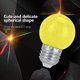 thumbnail image 2 of Ampoule LED ronde 3 W E27, éclairage décoratif pour la maison, un bar, une fête, un festival (jaune), 2 of 4