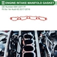 thumbnail image 3 of Junta del Colector de Admisión del Motor para Volkswagen Passat 2017-2019 Junta de Sellado del Colector de Admisión para Volkswagen Beetle 2017-2019 No. 06K129717F, 3 of 6