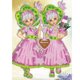 thumbnail image 1 of Cuadros Decorativos Chica de dibujos animados de pintura de diamantes Kit de diamantes de imitación de taladro especial parcial Likrtyny embutido en tela, 1 of 6
