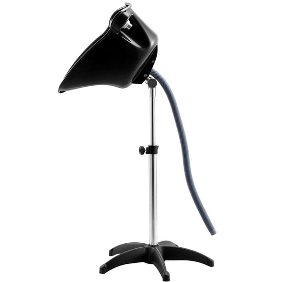 Professional Portable Shampoo Basin, Adjustable Height & Angle with Shower & Drain  Deep Sink for Hair Washing at Hair Salons, Barbershops, Spa Centers & Home, Lightweight Black Design