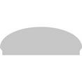 thumbnail image 5 of Ekena Millwork 60"W x 21-7/8"H x 2-3/4"P Elliptical Smooth Architectural Grade PVC Combination Pediment, 5 of 7