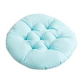 thumbnail image 1 of Clearance! Solid Color Sanding Thickened Dining Chair Pad Office Computer Chair Pad Student Fart Mat Tatami Seat Cushion Cushion,H, 1 of 2