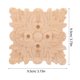 thumbnail image 3 of Apliques de madera Decoración de muebles Apliques de gabinete de madera Apliques tallados Onlay, 3 of 6