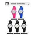 thumbnail image 2 of SKMEI 1659 Thin PU Leather Strap Quartz Watch for Ladies, 2 of 5