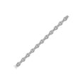 thumbnail image 2 of 10kt White Gold Mens Round Diamond Link Bracelet 1-3/8 Cttw, 2 of 2