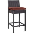 thumbnail image 2 of Modway Convene Outdoor Patio Fabric Bar Stool, 2 of 2