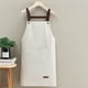 thumbnail image 5 of Waterproof Kitchen Apron | PVC Oil-Proof Washable Cooking Bib | Durable Dirt-Resistant | Adjustable H-Strap | Cell Phone Pocket | Multiple Colors | 33.4x25.5 in | 1 Pack, 5 of 6