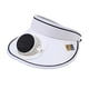 thumbnail image 5 of Sombrero de visera con ventilador eléctrico Salvador sombrero de Protección solar de ala grande para ciclismo senderismo Blanco, 5 of 10