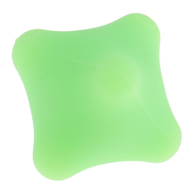 Green Deep Tissue Squeeze Bola de masaje Mano Ejercicio Reflexología Herramienta shamjiam Bola de apretón