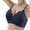 Blue, variant on Athletic Bras Women Fashion Casual Breathable Tube Top Bra Underwear Without Steel Ring Gathering And Adjusting Bro