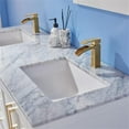 thumbnail image 5 of Remi 60" Carrara White Marble Countertop Double Vanity w/o Mirror White, 5 of 8