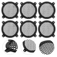thumbnail image 4 of 6pcs Plastic Speaker Grille: Speaker Mesh Cover - 4inch Woofer Protective Guard - Round Woofer Grill - Home Audio Grill Cover - Home Audio Accessories, 4 of 8