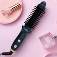 thumbnail image 5 of KMWGRE 1.5 Inch Heated Curling Brush Ceramic Tourmaline Ionic Curling Iron Volumizing Hot Brush Create Root Volume & Loose Curls, Volume Curls Ceramic Tourmaline Ionic Round Brush Volumizer, 5 of 6
