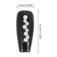 thumbnail image 2 of OUNONA 10Ud Artificiales Negras Con Exclusivo Y Acabado Para Mujer, 2 of 7