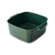 thumbnail image 5 of Cesta para escurrir frutas de cocina Colador de cocina Recipiente para lavar verduras Escurridor de platos Verde oscuro, 5 of 9