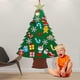 thumbnail image 4 of Felt Christmas Tree, DIY Christmas Tree with 25pcs Ornaments, Christmas Decorations Door Wall Hanging Ornaments for Kids Xmas Gifts Party Supplies, 4 of 5