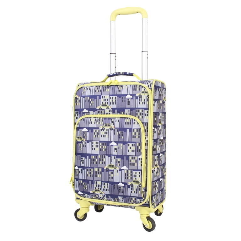 CRCKT Kids 21-Inch Softside Carry-On Luggage, Midnight City Taxi photo 3