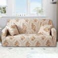thumbnail image 4 of ZOUSSIQI Waterproof Elastic Dustproof Slipcover Sofa Cover Cushion Protector (For Loveseat) JU316-10911, 4 of 13