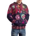 thumbnail image 6 of Invader Zim Fun Sweatshirt For Mens And Womens Fashion Hoodies Pullover Athletic Daily Hoody Hooded With Pocket And Drawstring Adult Unisex Sweatshirt Gift, 6 of 8