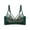 Green, variant on LYEAA Women Bras Wireless Padded Plus Size Lace Push up Daily Bras Wirefree Adjustable Strap Support Lift Soft Bralette No Wire Breathable Comfort Sleeping Bras Black M
