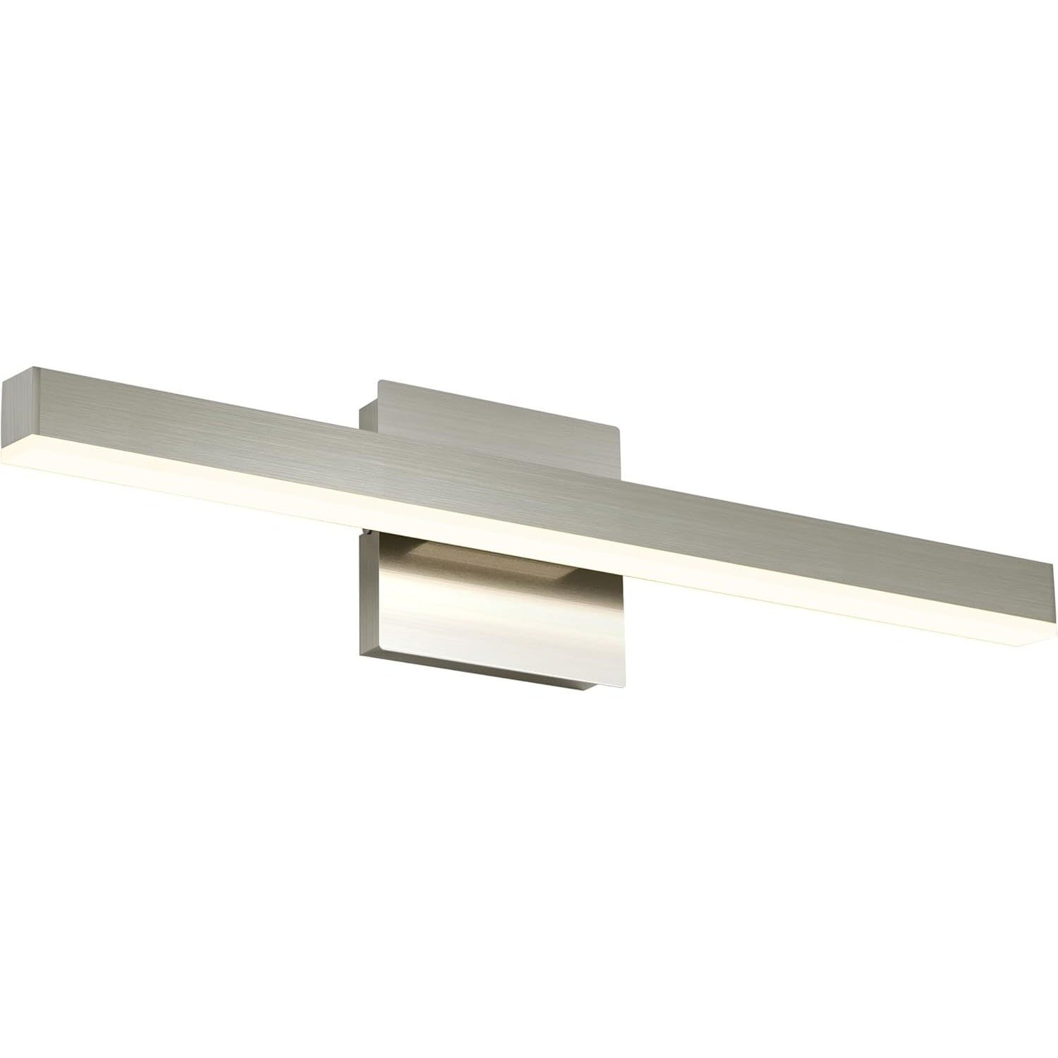 LED Bathroom Vanity Lighting Mirror Front Makeup Lights Fixtures Indoor Wall Mount Sconces Lamps Brushed Nickel 23.62" Inch