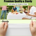 thumbnail image 2 of Mantel desechable Smiry, 6 unidades, 137 x 274 cm, impermeable, blanco, 2 of 8