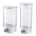 thumbnail image 3 of Kearding Dispensador de granos Hogar Cocina Montado en la pared Contenedor de almacenamiento de alimentos Almacenamiento de alimentos Ventana 1L, 3 of 6