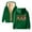 Green, variant on Womens Christmas Hoodies Oversized Thick Long Sleeve Santa Claus Print Full Zip Up Hooded Sweatshirt Xmas Holiday 2025 Pullover Fleece Casual Sweaters