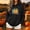 Black, variant on ABSUYY Womens Green Fall Pumpkin Graphic Pullover Hoodie Long Sleeve Casual Sweatshirt with Kangaroo Pocket,Size L