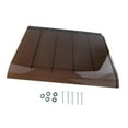thumbnail image 1 of Toldo para ventana, dosel para puerta, color marrón, para puerta delantera, para terraza, garaje, exterior 40cmx35cm, 1 of 8