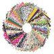thumbnail image 2 of 2X de Costura DIY 60Pcs 10cmx10cm Paquete de Tela de Algodon Encanta Telas de Paquete de Alamazuela Tela de Costura, 2 of 5